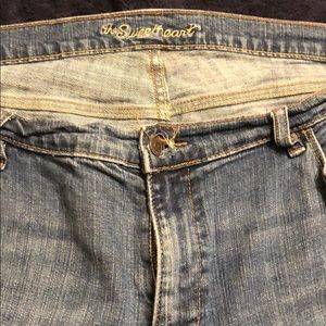 18 Short Old Navy Sweetheart Jeans